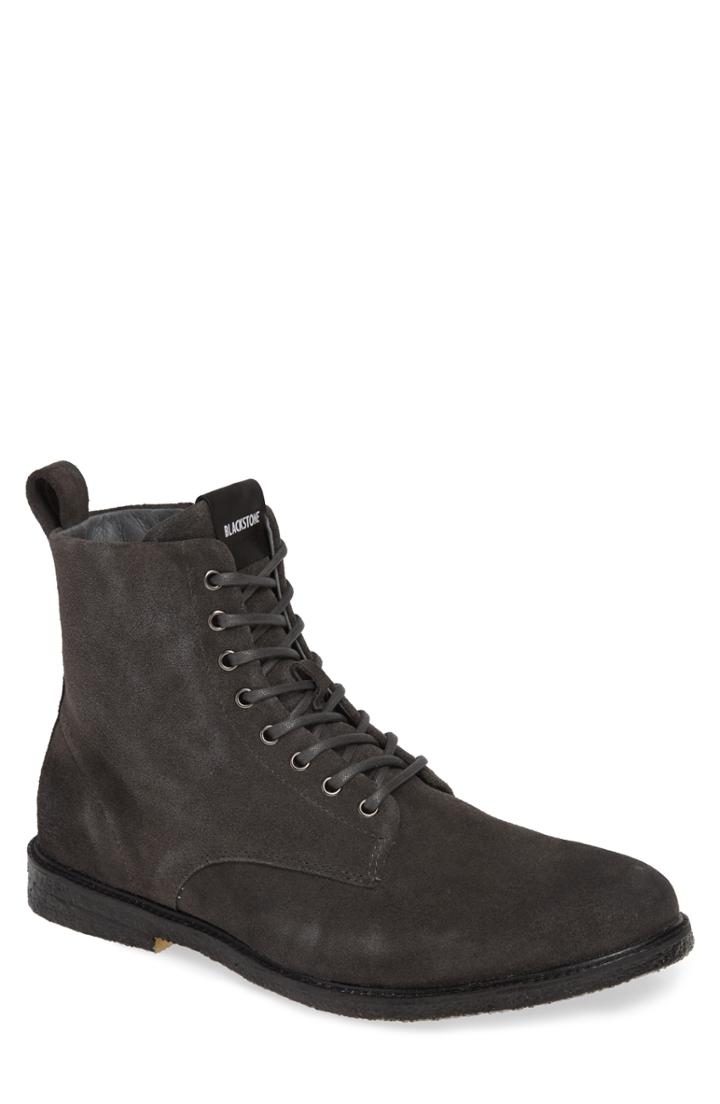 Men's Blackstone Qm23 Plain Toe Boot .5-10us / 43eu - Blue