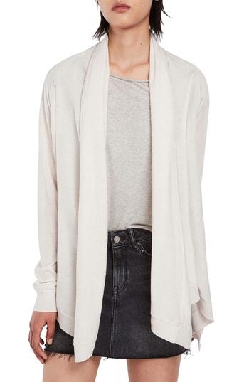Women's Allsaints Ires Woven Cardigan - White