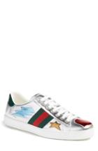 Men's Gucci 'new Ace Emojis' Sneaker With Genuine Snakeskin Detail