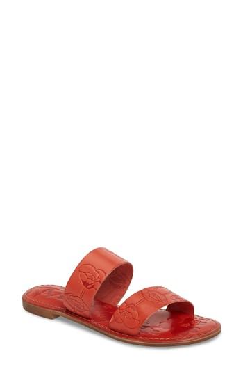Women's Seychelles Sheroes Slide Sandal M - Red