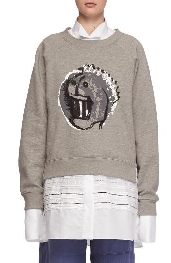 Women's Burberry Graphic Print Sweatshirt