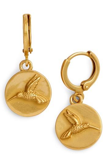 Women's Vince Camuto Hummingbird Charm Museum Drop Earrings