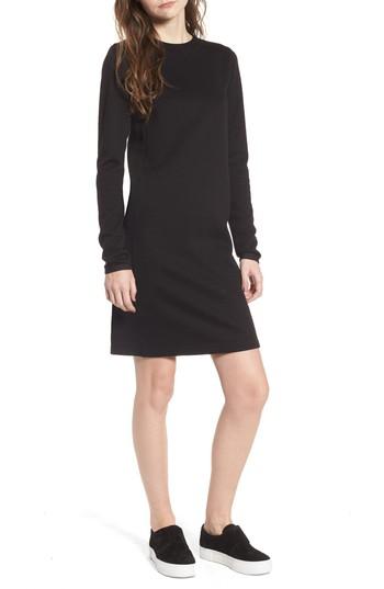 Women's James Perse Scuba T-shirt Dress - Black