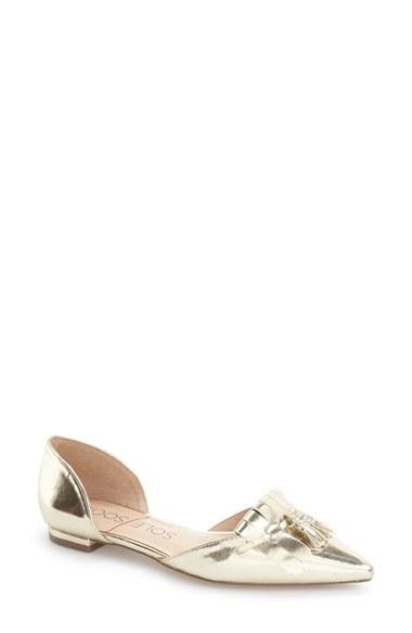 Women's Sole Society Hart Kiltie Tassel Flat