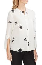 Women's Vince Camuto Floral Print Top - Ivory