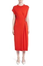 Women's Proenza Schouler Side Cinch Knit Dress - Coral