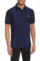 Men's Rvca 'that'll Do' Slim Fit Short Sleeve Oxford Shirt, Size - Blue/green