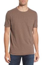 Men's Vintage 1946 Negative Slub Knit T-shirt, Size - Brown