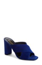 Women's Saint Laurent Loulou Sandal Us / 35eu - Blue