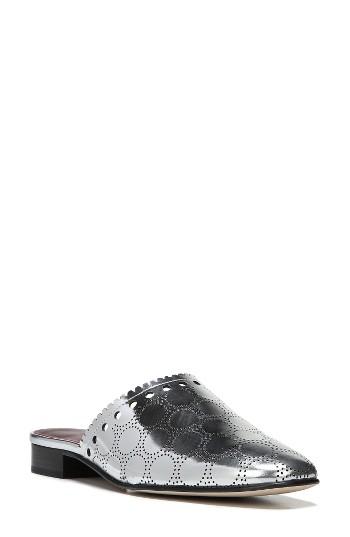 Women's Diane Von Furstenberg Leonora Mule .5 M - Metallic