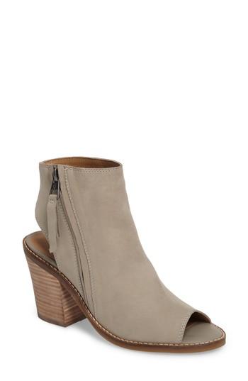 Women's Lucky Brand Terrie Peep Toe Bootie