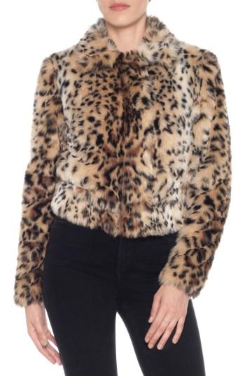 Women's Joe's Kate Faux Fur Jacket - Black