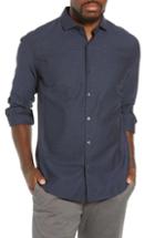 Men's Bonobos Unbutton Down Slim Fit Sport Shirt, Size L - Blue