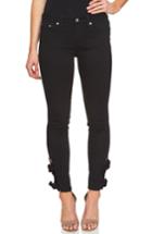 Women's Cece Bow Hem Skinny Jeans