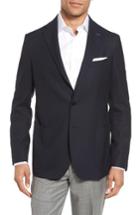 Men's Gi Capri Classic Fit Wool Blazer R Eu - Blue