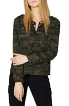 Women's Sanctuary In The Fray Military Jacket - Green