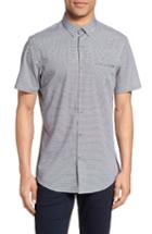 Men's Calibrate Non-iron Cotton Sport Shirt - Black