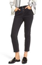 Women's Treasure & Bond Bond Loose Fit Ankle Skinny Jeans - Black