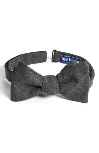 The Tie Bar Wool Bow Tie