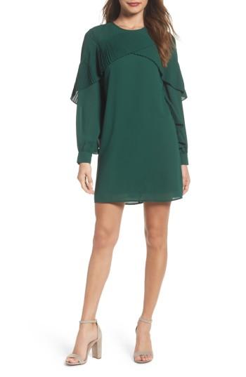 Women's Chelsea28 Ruffle Shift Dress - Green