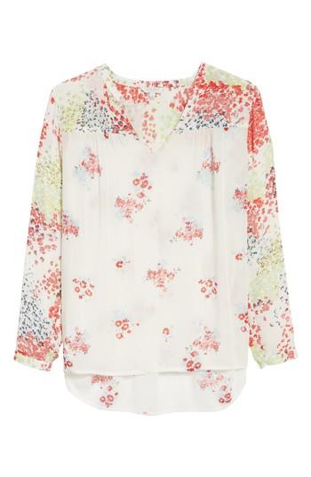 Women's Lucky Brand Eyelet Peasant Top