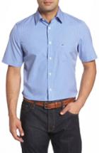 Men's Nordstrom Mens Shop Fit Check Short Sleeve Sport Shirt