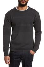 Men's S.n.s. Herning Fisherman Crewneck Wool Sweater - Grey