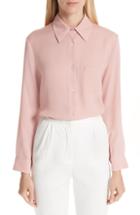 Women's Mansur Gavriel Silk Blouse Us / 42 It - Black
