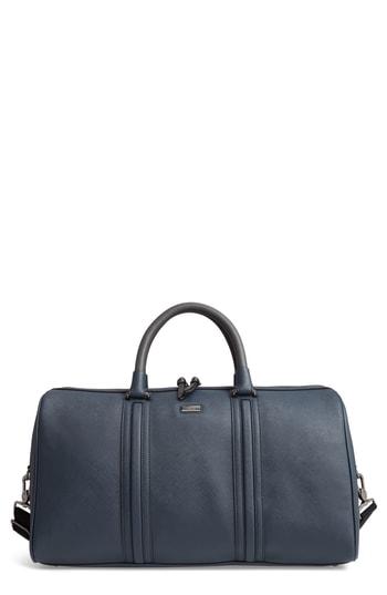 Men's Ted Baker London Grankan Duffel Bag - Blue