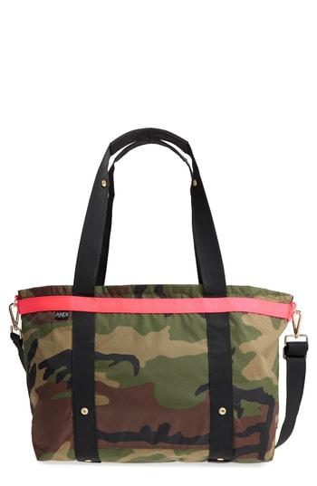 Andi The Andi Camo Convertible Tote - Green