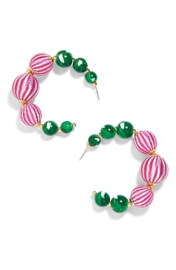 Women's Baublebar Beaded Hoop Earrings
