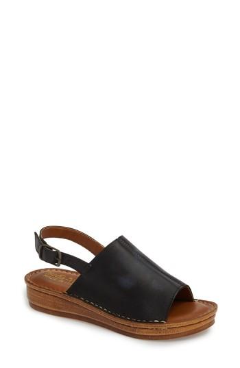 Women's Bella Vita Wit Sandal N - Black