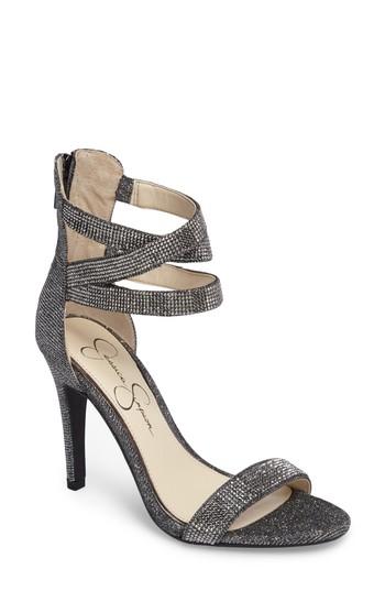 Women's Jessica Simpson Elepina Sandal .5 M - Metallic