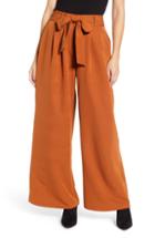 Women's Lira Clothing Fran Wide Leg Trousers - Metallic