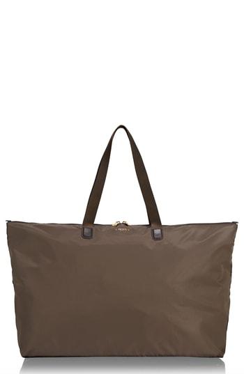 Tumi Voyageur Just In Case Packable Nylon Tote - Brown