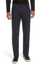 Men's Brax Five-pocket Stretch Cotton Trousers X 32 - Grey
