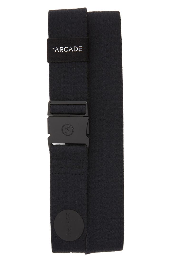 Men's Arcade Midnighter Nylon Belt, Size - Black