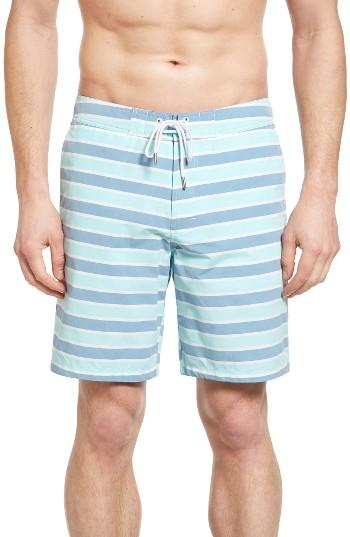 Men's Bonobos Stripe Board Shorts - Blue