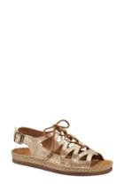 Women's Trask Chandler Ghillie Sandal .5 M - Metallic