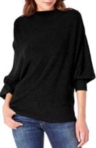 Women's Michael Stars Mock Neck Dolman Sleeve Pullover