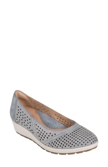 Women's Earth Violet Wedge M - Blue