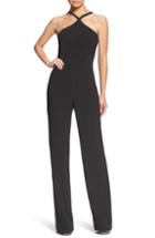 Women's Charles Henry Belted Crop Jumpsuit