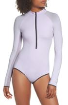 Women's Nike Nrg Women's Dri-fit Long Sleeve Bodysuit - Purple