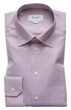Men's Eton Slim Fit Dress Shirt - Pink