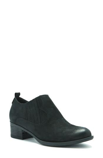Women's Blondo Maddox Waterproof Western Bootie M - Black