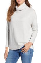 Women's Lucky Brand Turtleneck Sweater - Grey