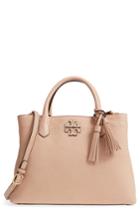 Tory Burch Mcgraw Leather Tote - Brown