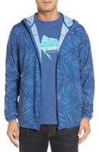 Men's Southern Tide Pelican Peak Full Zip Hooded Jacket - Blue