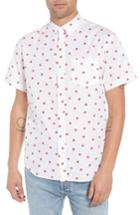 Men's The Rail Print Camp Shirt, Size - White