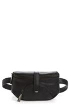 Malibu Skye Faux Leather Belt Bag - Black